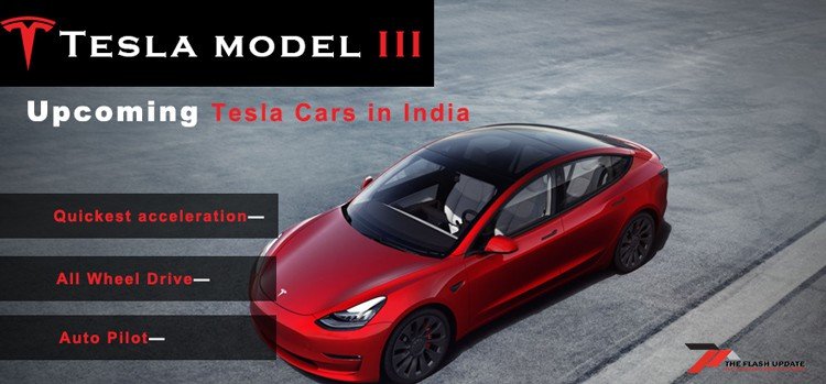 Tesla model 3 upcoming in india