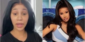 Cardi B showed her face without makeup - Theflashupdate