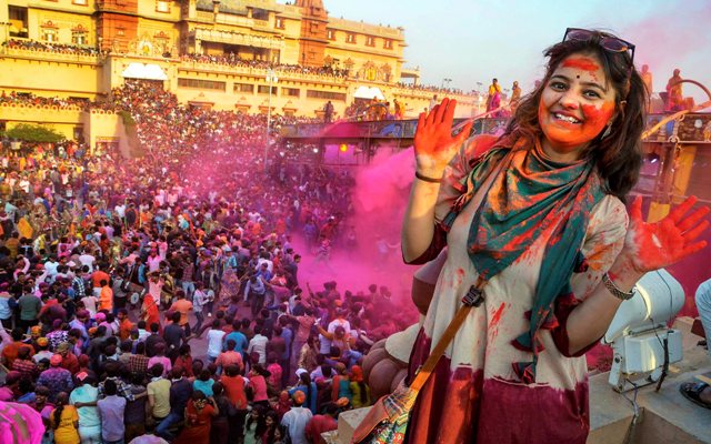 Rangwali Holi (Dhulandi) Celebration in India