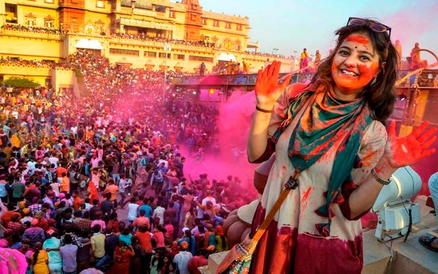 Rangwali Holi (Dhulandi) Celebration in India