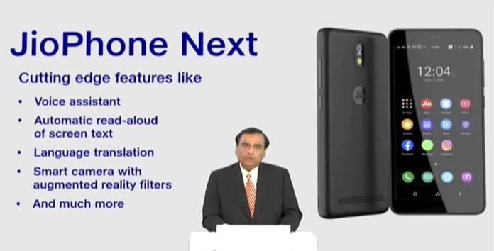 Update on JioPhone Next. Price, specifications, and more