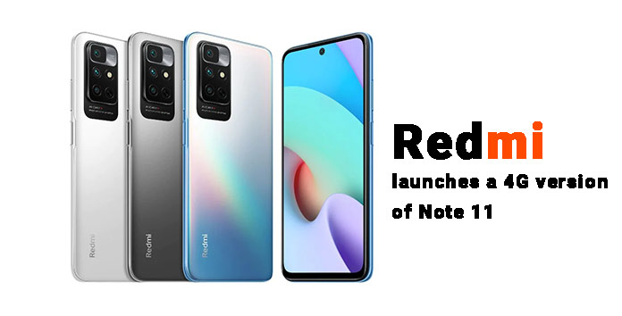 Redmi launches a 4G version of Note 11