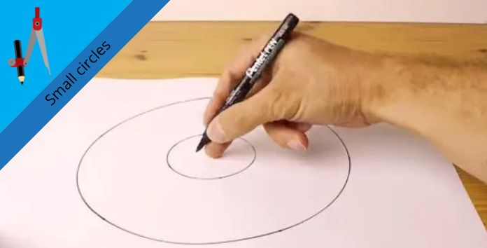 Make a Small perfect circle without a compass